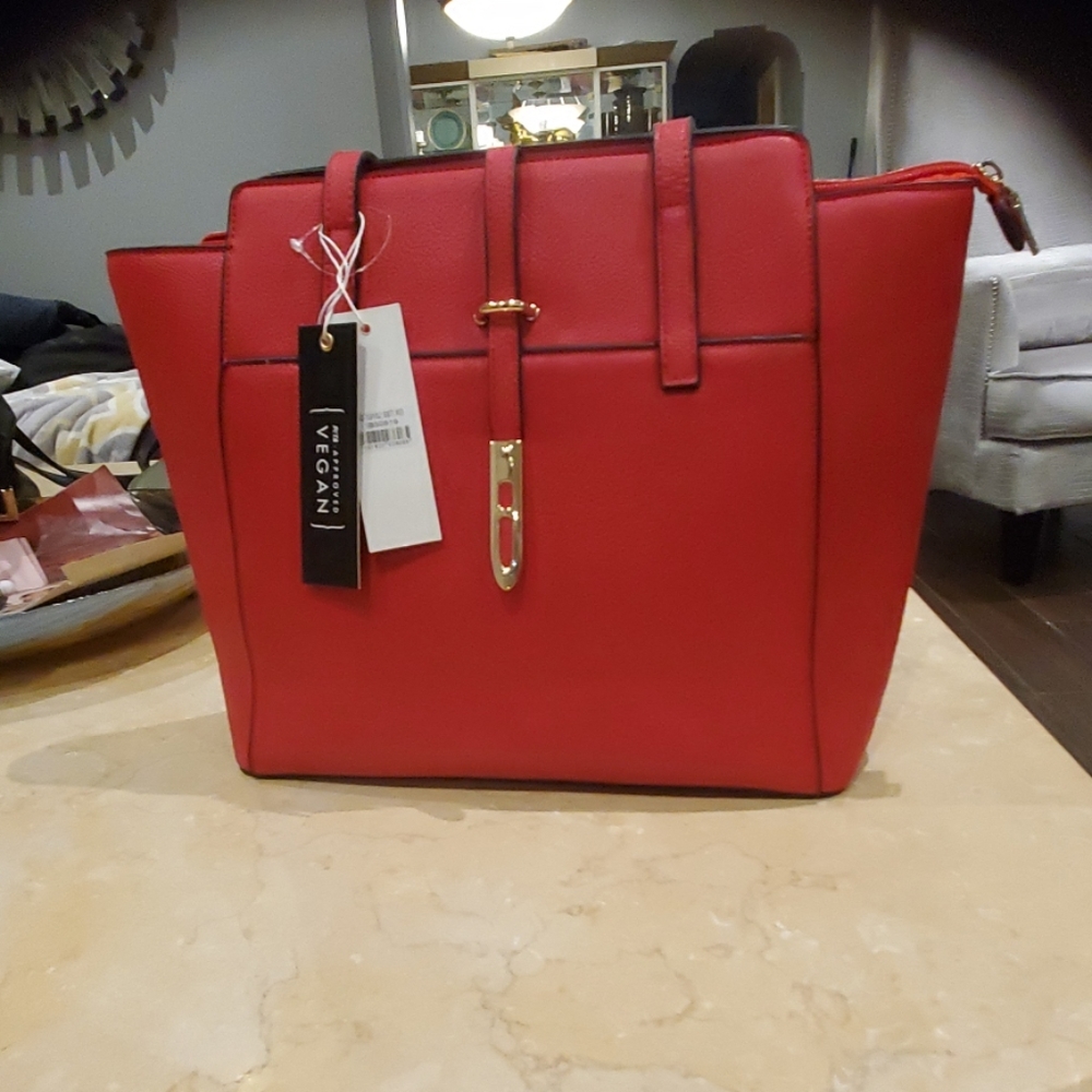 Isabella leather Bag Large with a mini bag